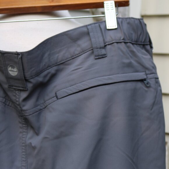 Wrangler Big & Tall Grey Quick Dry Hidden Inside Elastic Waistband Shorts Sz 42 - Picture 6 of 8